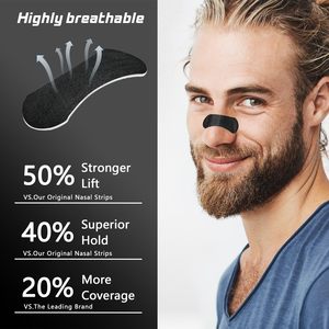 Producto en Tendencia 2024, Tiras Nasales de Seda de Bambú Breathe Tape, Dispositivo Anti Ronquidos, Mejora la Respiración Nasal, Alivia la Congestión - Product Image 6