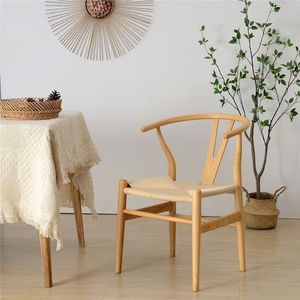 Sedia da Pranzo <span class=keywords><strong>in</strong></span> Legno Massello Naturale Stile Moderno, Ecologica, Resistente, Portatile con Schienale <span class=keywords><strong>in</strong></span> Corda per Casa, Ufficio, Matrimoni, Eventi e Banchetti - Product Image 2