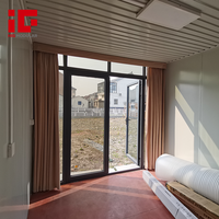 Kit de cadre en A pour petite maison préfabriquée toit à pignon chambre isolée paquet plat modulaire maison jardin bureau préfabriqué