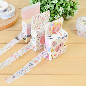 เทปวาชิ 1 ม้วน ลายสีน้ำสไตล์ญี่ปุ่นแบบดั้งเดิม - Product Image 4