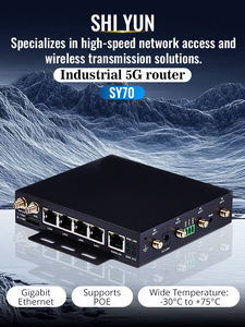 Router Industrial POE+ 5G con Doble SIM, Carcasa Metálica, Entrada de CC de 9V a 60V, Expansión GPS y Soporte Serial para Comunicaciones M2M - Product Image 3