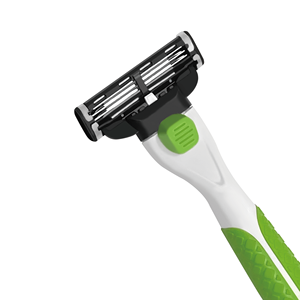 Chine Cartouche de rasoir triple rasage personnalisée Rasoir de sécurité à 3 lames - Product Image 5