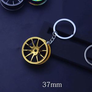 Auto Zinc Alloy Wheel Rim <b>Keychain</b> Auto Tire Part Car Gift Keyring Car Accessories Wheel Hub <b>Keychain</b> - Product Image 5