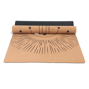 Créez votre propre tapis <span class=keywords><strong>de</strong></span> Yoga, tapis <span class=keywords><strong>de</strong></span> Yoga <span class=keywords><strong>TPE</strong></span> en liège écologique personnalisé avec trou <span class=keywords><strong>de</strong></span> suspension - Product Image 3