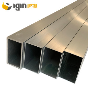 ท่ออลูมิเนียมสี่เหลี่ยม Yijing ขนาด 76x44 มม. 6063 สำหรับอุตสาหกรรมตกแต่งและก่อสร้าง - Product Image 4