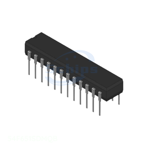 24 CDIP (0.300\" 7.62mm) Componente Electrónico de Servicio de Circuitos Integrados, Distribuidor Autorizado, IC TXRX INVERT 5.5V 24CDIP 54F651SDMQB - Product Image 1