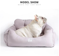 Vente en gros, offre spéciale, housse de siège arrière pour chien, imperméable, souple, portable, grand hamac pour chien de voyage, motif solide pour voitures