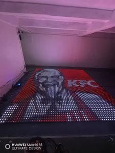 <span class=keywords><strong>3D</strong></span> Espejo Digital LED Dance Floor Matrix Panel Piste De Danse Lumineuse Led Digital Pixel Dance Floor - Product Image 2