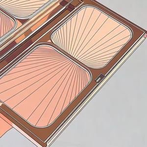 Marca de Lujo, Personalizada, Superventas, Placa Fijadora Iluminadora de Doble Color, Nuevo Lanzamiento 2026, 22.5g, <span class=keywords><strong>Iluminador</strong></span> <span class=keywords><strong>Facial</strong></span> Vegano - Product Image 5