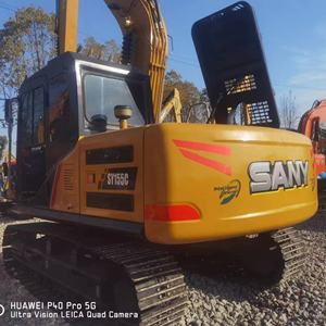 Pelle hydraulique sur chenilles d'occasion SANY 15 tonnes SY155C PRO avec composants de base à vendre - Product Image 3