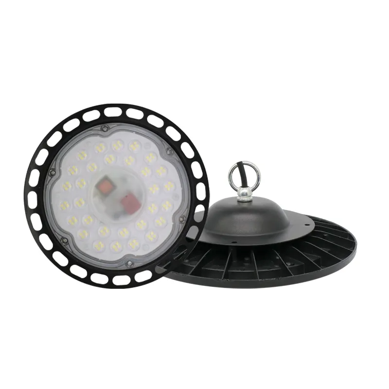 Yuvarlak E40 40W 100W 150W 200W 300W 400W Ufo Led depo endüstriyel için yüksek Bay Led ışık reflektör Dob