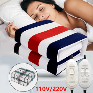 Couverture chauffante électrique chauffante 220/110V, couverture chauffante plus épaisse, thermostat <span class=keywords><strong>de</strong></span> matelas, couverture chauffante pour l'hiver - Product Image 2