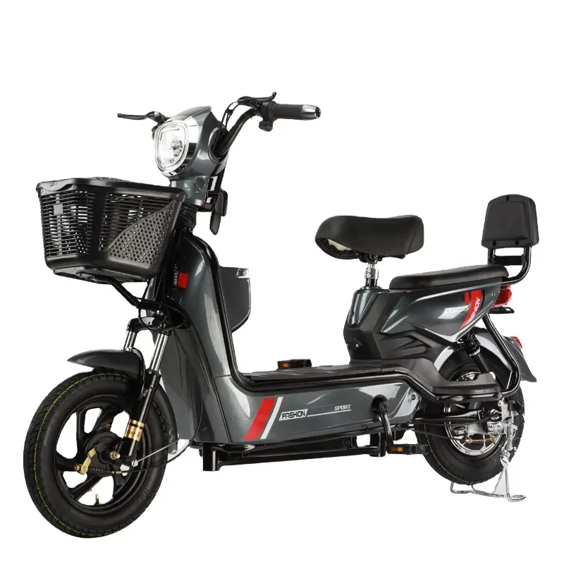 2-wiel Goedkope Nieuwe 350W 500W 48V Elektrische Bromfiets Fiets Met Pedalen Electrica Ebike Scooter Elektrische Fiets Fiets