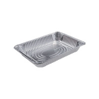 Récipients moulés en plastique PP de qualité alimentaire avec couvercles poêles de cuisson pleine grandeur en aluminium pour la cuisson