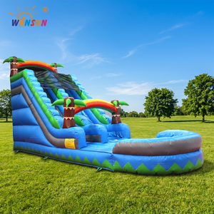 WINSUN - Tobogán Acuático Inflable de PVC Personalizado de Alta Calidad para Exteriores, para Adultos y Niños, con Diseño Temático para Parques Acuáticos y Centros Comerciales - Product Image 1
