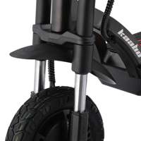 Pour les marchés européen et américain, trottinette électrique WOLF Warrior 11 Max 60V36AH avec cadre en métal DGT