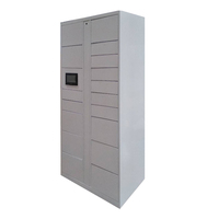 Casier intelligent pour colis, code-barres pour personnel, supermarché, livraison extérieure, livraison express, casier intelligent pour colis