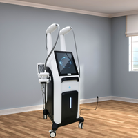 Appareil amincissant multifonctionnel à 5 poignées avec rouleau 360° et aspiration sous vide pour lifting du visage, élimination des rides et raffermissement