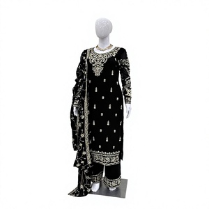 2025 New Arrival Modern Salwar Kameez Indian Pakistani Wedding Bridal Suit for Women New Collection Foux Georgette Quick Dry - Product Image 1