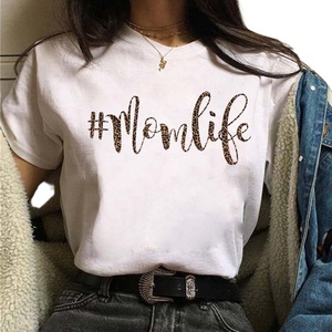 T-<span class=keywords><strong>shirt</strong></span> personnalisé doux pour femmes, ample, surdimensionné, à manches courtes, imprimé graphique, grandes tailles, hauts, <span class=keywords><strong>tee</strong></span>-<span class=keywords><strong>shirt</strong></span> - Product Image 6