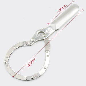 Industrial DIY Aluminum Alloy Oil Filter Belt Wrench <b>Vehicle</b> Maintenance <b>Tool</b> OEM/ODM Customizable - Product Image 3