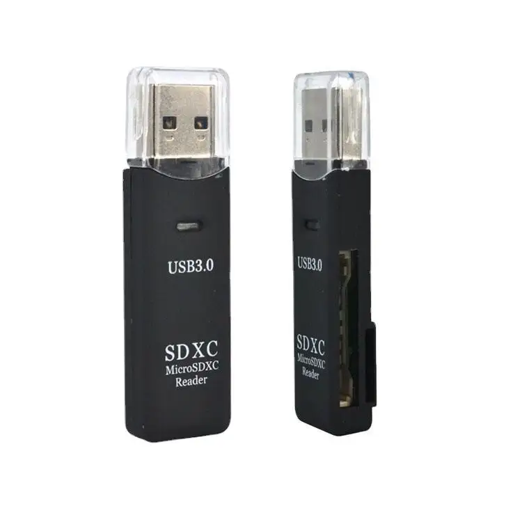 High Quality 5Gbps SuperSpeed Mini USB 3.0 SD/SDXC TF Adapter Card Reader