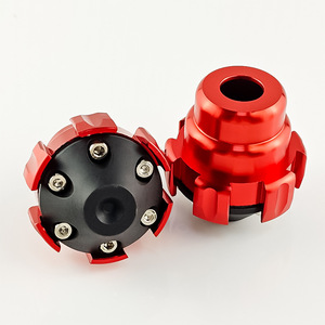 Protector de Amortiguador Delantero Universal Rojo de Aleación de Aluminio para Motocicleta Qiangye - Product Image 4