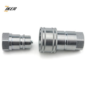 Raccord rapide <span class=keywords><strong>hydraulique</strong></span> en acier ISO7241-1A Bsp 1/4 "pour perceuse à percussion mécanique <span class=keywords><strong>flexible</strong></span> - Product Image 4