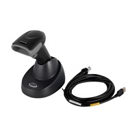Lecteur de codes-barres 2D sans fil portable avec capteur d'image CMOS pour codes QR et PDF417, idéal pour les points de vente et les entrepôts