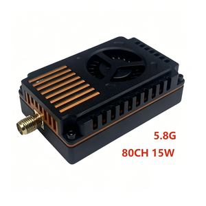 5.8G 80CH 15W 15000mW Long Range FPV VTX Analog Video Transmitter 80CH <b>Drones</b> VTX - Product Image 1