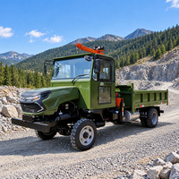 Mini-camion benne compact 4x4 de premier choix pour charges lourdes, tout-terrain, pour projets agricoles et de construction