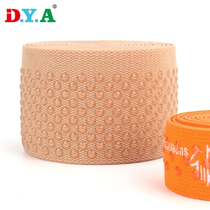 カスタムデザインドット滑り止め弾性ニットまたは織りシリコーングリッパー弾性ウエストバンド衣服カフ用 - Product Image 3