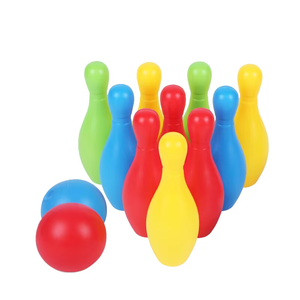Ensemble de jeu de bowling portable d'intérieur avec 10 <span class=keywords><strong>quilles</strong></span> <span class=keywords><strong>et</strong></span> 2 balles pour les enfants - Product Image 1