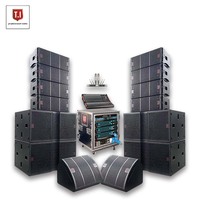 Nouvelle Arrivée Promotionnelle : Enceinte Line Array Passive T.I Pro Audio Pro-210 Professionnelle Double 10 Pouces Haute Puissance Son Étanche