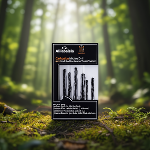 Carbide <b>Micro</b> Drill Nano Tialn Coated 4Xd Undrilled For <b>Machine</b> Tools - Product Image 3