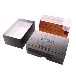 Jeux de société personnalisés en papier/plastique pour couples, jeu de cartes personnalisé - Product Image 3