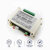 Contrôleur GSM industriel à distance KL4-GSM-DT/DTC, sortie relais 4 canaux, fréquence GSM 850-1900Mhz, prend en charge la carte SIM