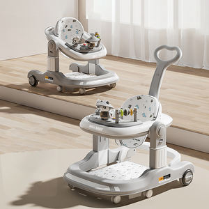 Cadre en plastique multifonctionnel anti-O-Leg anti-renversement pour bébé avec chariot pour apprendre aux bébés à conduire à démarrer une voiture Sit Push - Product Image 6