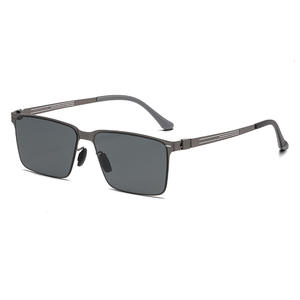 Lunettes de soleil pour hommes Ks-3819, monture carrée, polarisées, verres TAC UV400, monture en plastique et métal, pour la conduite et les activités de plein air - Product Image 2