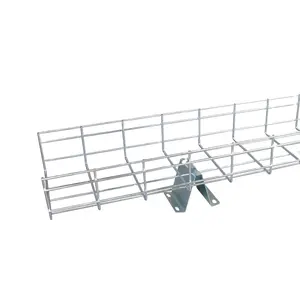 ningbo lepin SS Welded Quest Wire Mesh Electrical Cable Basket Tray Cover Support Supplier Accessories Stainless Steel Wire Mesh