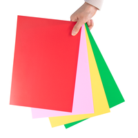 Feuille de PVC rigide mate rose rouge de 0,16 à 2,0 mm pour la fabrication d'étiquettes