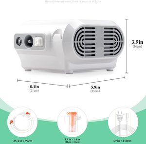 Nebulizador Eléctrico Compacto para el Hogar con Máscara, Dispositivo Médico Portátil para Uso Doméstico y Comercial, Certificado CE - Product Image 3