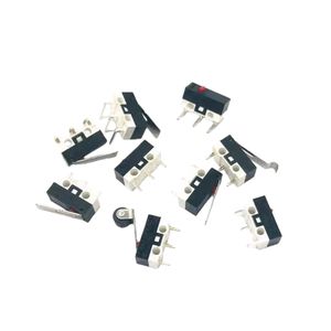 ไมโครสวิตช์แบบสัมผัสสำหรับเมาส์ |   สวิตช์แบบ 3 ขา SPDT พร้อมก้านกด/คันโยก/ขั้วต่อแบบมุมฉาก |   1A 125V - Product Image 4