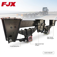 Suspension à ressorts à lames de type allemand robuste JUXIN pour semi-remorque