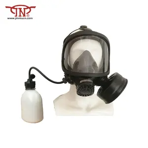 Hot Sale Full Face gas mask with Double Filters Full Face Reusable gas mask riot suit