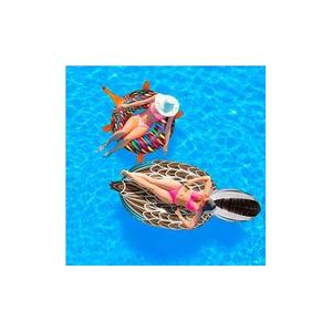 Flotador de Piscina MAKE WAVES Pacific de PVC Negro con Forma de Pato - Uso para Adultos 180x98cm - Product Image 5