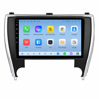 Stereo Mobil Android 10 Inch 4G DSP WiFi CarPlay Radio GPS Layar Sentuh untuk Toyota Camry 2015-2018 Versi Amerika Utara