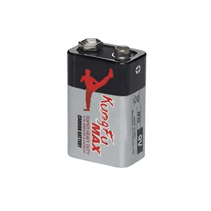 6F22 9V Carbon Zinc Battery 9 Volt Leak-Proof Dry Battery Ultra Long-Lasting For Smoke Detectors