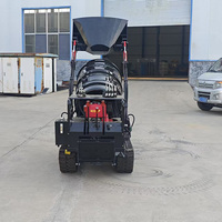 Mobiler Kettenbetonmischer mit Selbstladefunktion, Mini-Betonmischer-Dumper, Bestseller Mini-Betonmischer