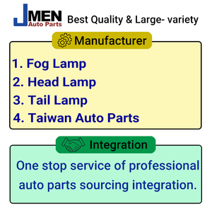 Jmen ไฟหน้ารถสำหรับ FORD KUGA MAXI,อะไหล่รถยนต์จากไต้หวันหลอดไฟตัดหมอก LIATA - Product Image 6